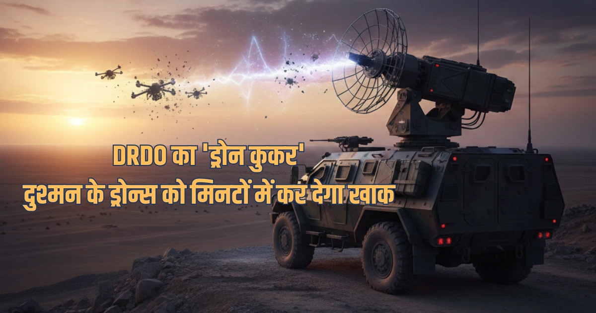 DRDO का 'ड्रोन कुकर' दुश्मन के ड्रोन्स को मिनटों में कर देगा खाक