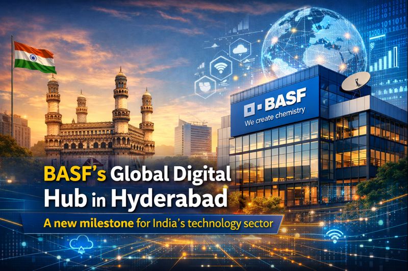 BASF का हैदराबाद में ग्लोबल डिजिटल हब